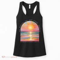 His Mercies Are New Every Morning Scripture Bible Verse  Women's Tank Top thumb 0