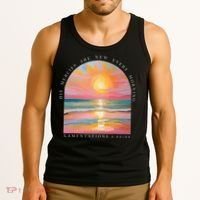 His Mercies Are New Every Morning Scripture Bible Verse  Tank Top thumb 3