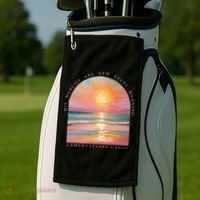 His Mercies Are New Every Morning Scripture Bible Verse  Golf Towel thumb 2