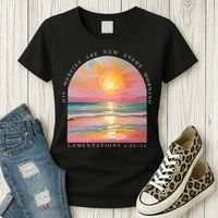 His Mercies Are New Every Morning Scripture Bible Verse  Women's T-Shirt thumb 3