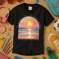 His Mercies Are New Every Morning Scripture Bible Verse  Kids T-Shirt thumb 3