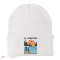 His Mercies Are New Every Morning Bible Verse Christian Beanie thumb 0