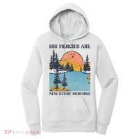 His Mercies Are New Every Morning Bible Verse Christian Women's Hoodie thumb 0