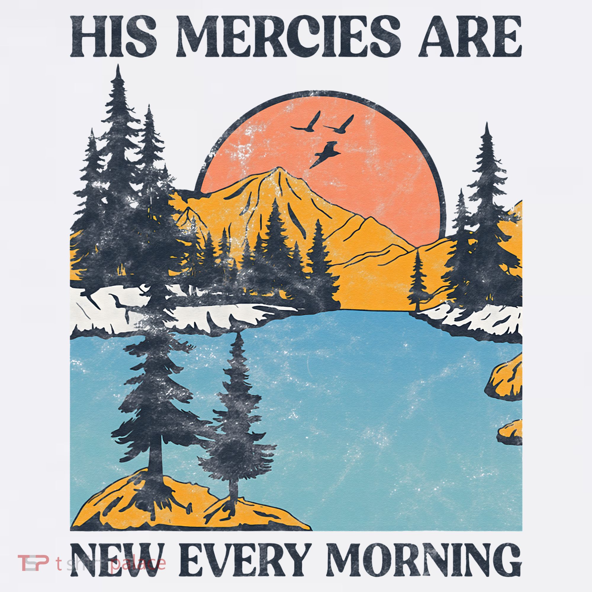 His Mercies Are New Every Morning Bible Verse Christian Women's Hoodie