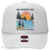 His Mercies Are New Every Morning Bible Verse Christian Hat thumb 0