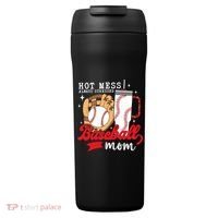 Hot Mess Always Stressed Baseball Mom 24oz Duet Stainless Steel Tumbler thumb 0