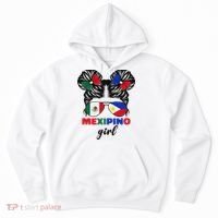 Half Mexican And Filipino Mexico Flag Mexipino Girl Pun Hoodie thumb 0