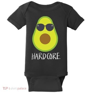 Hardcore Mexican Avocado Gangster Baby Bodysuit