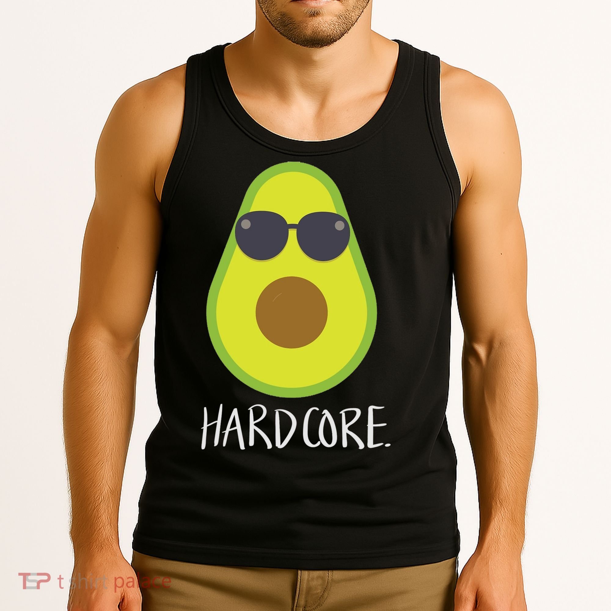 Hardcore Mexican Avocado Gangster Tank Top
