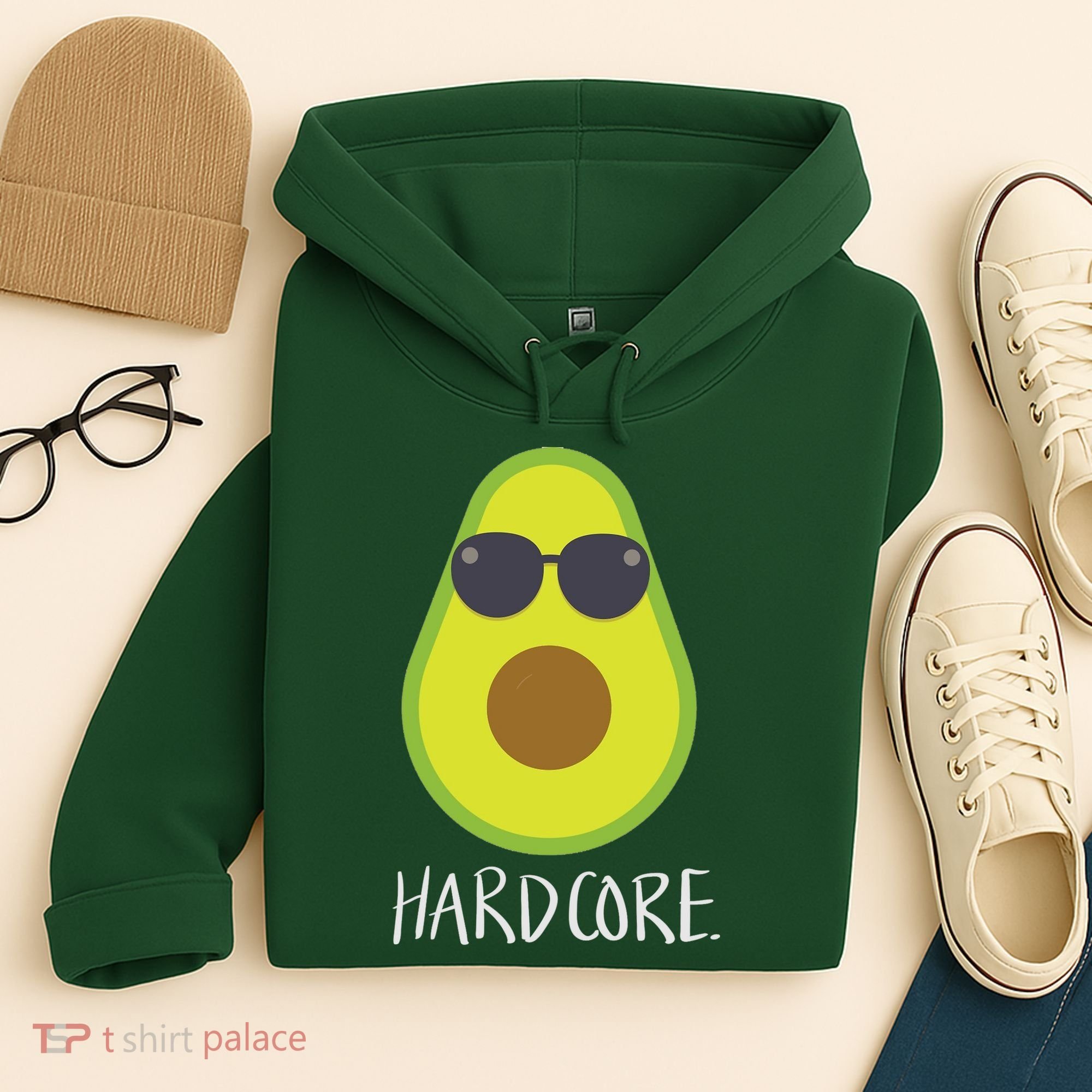 Hardcore Mexican Avocado Gangster Hoodie