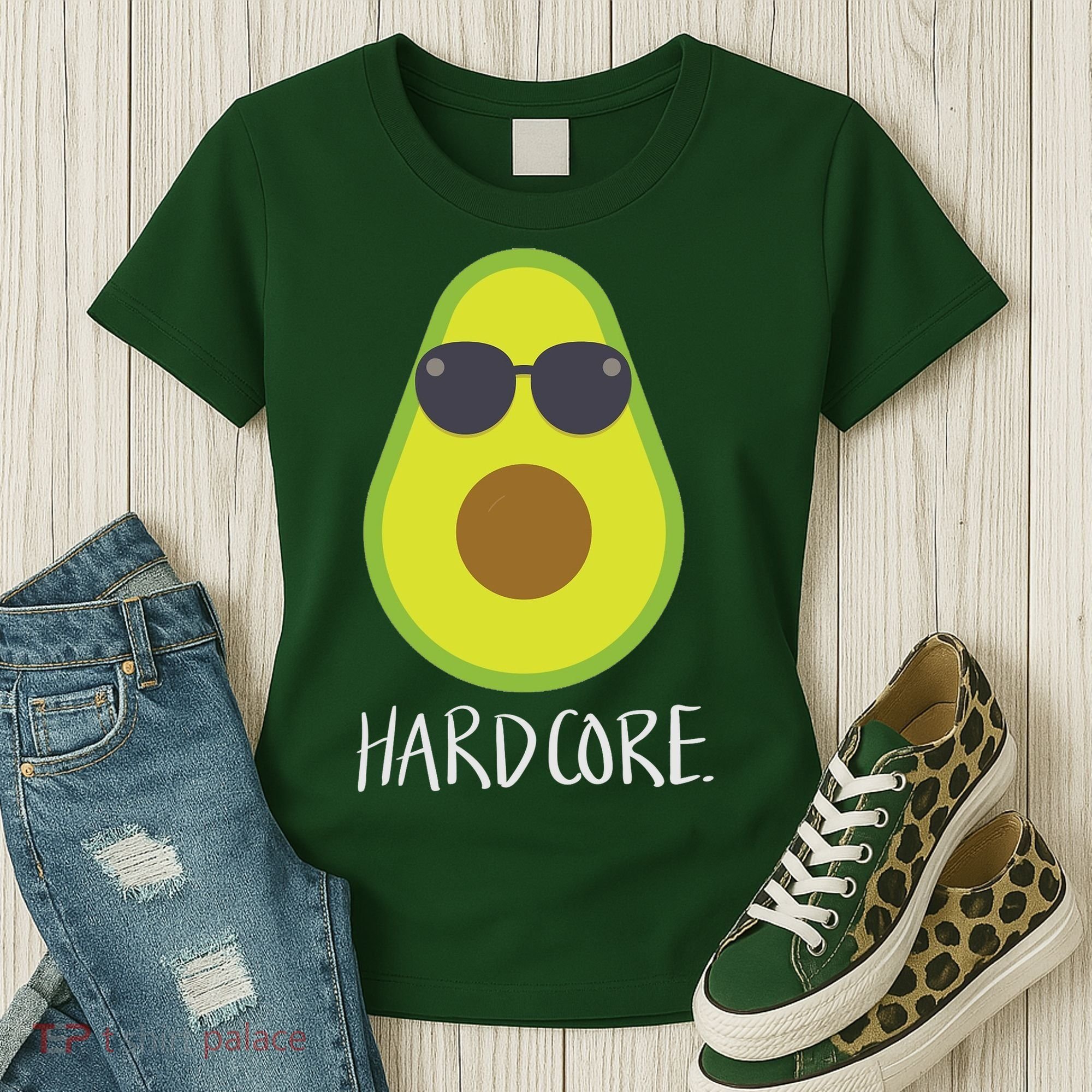 Hardcore Mexican Avocado Gangster Women's T-Shirt