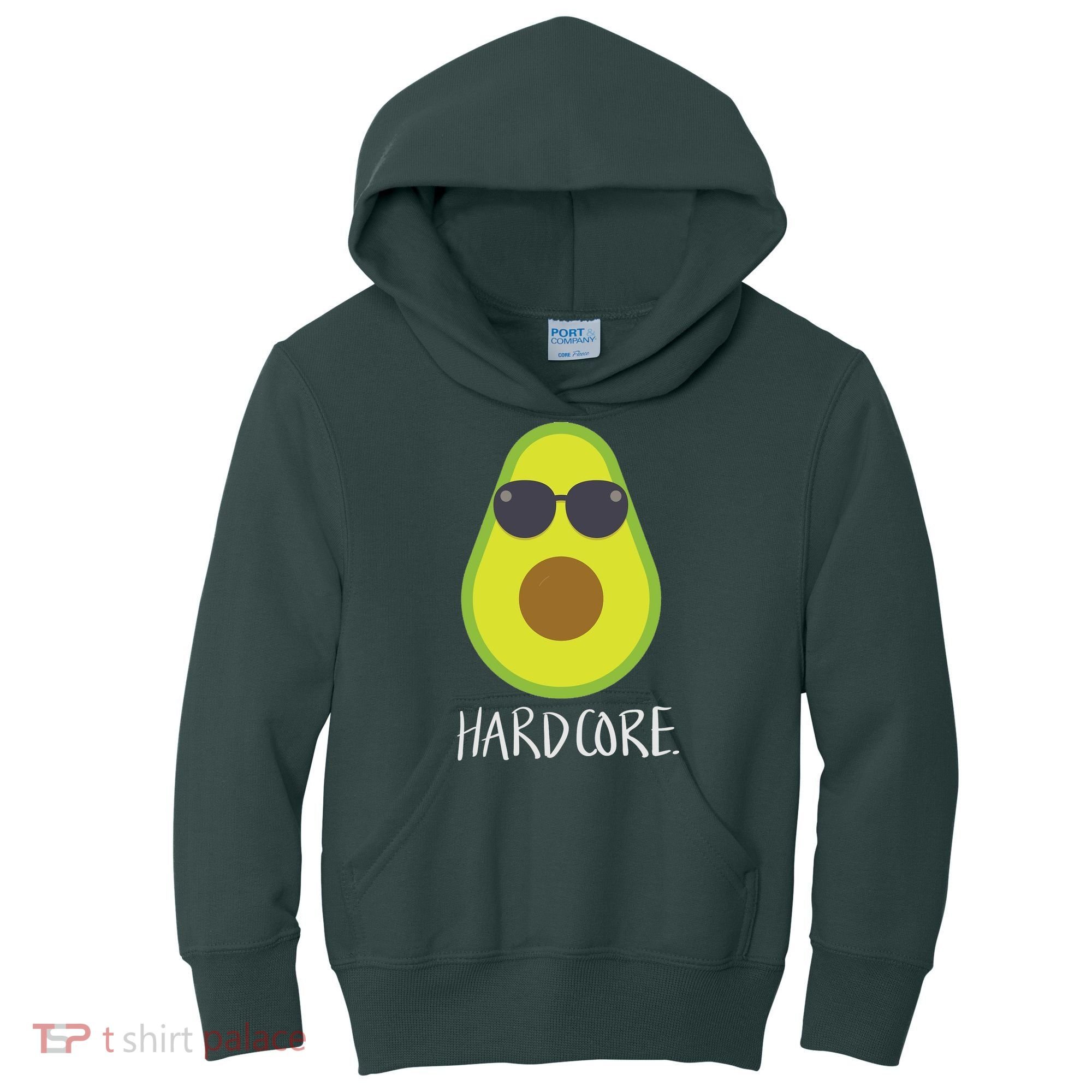 Hardcore Mexican Avocado Gangster Kids Hoodie