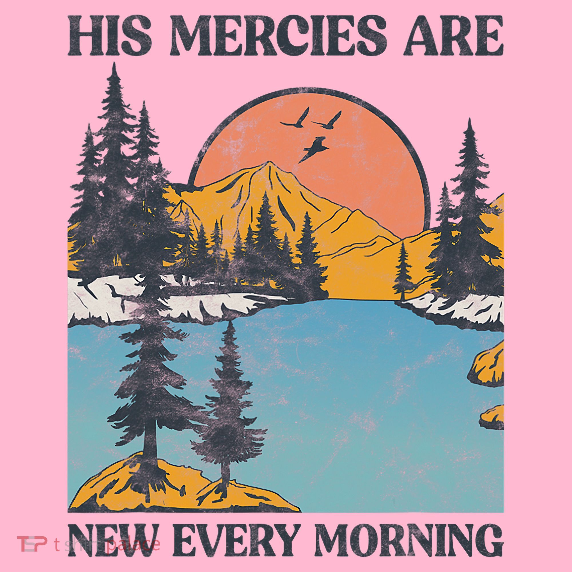 His Mercies Are New Every Morning Bible Verse Christian Coaster