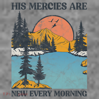 His Mercies Are New Every Morning Bible Verse Christian Toddler Hoodie thumb 2
