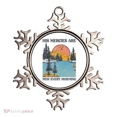 His Mercies Are New Every Morning Bible Verse Christian Ornament