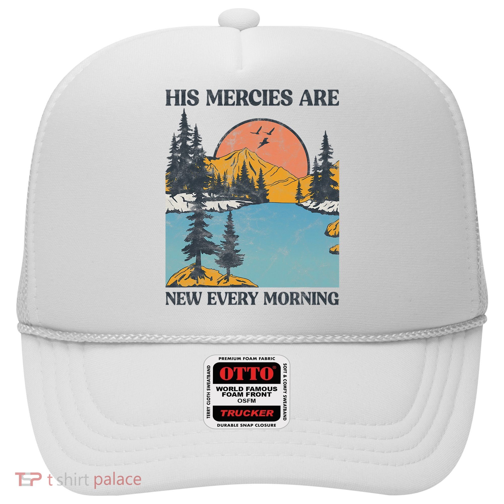 His Mercies Are New Every Morning Bible Verse Christian Hat