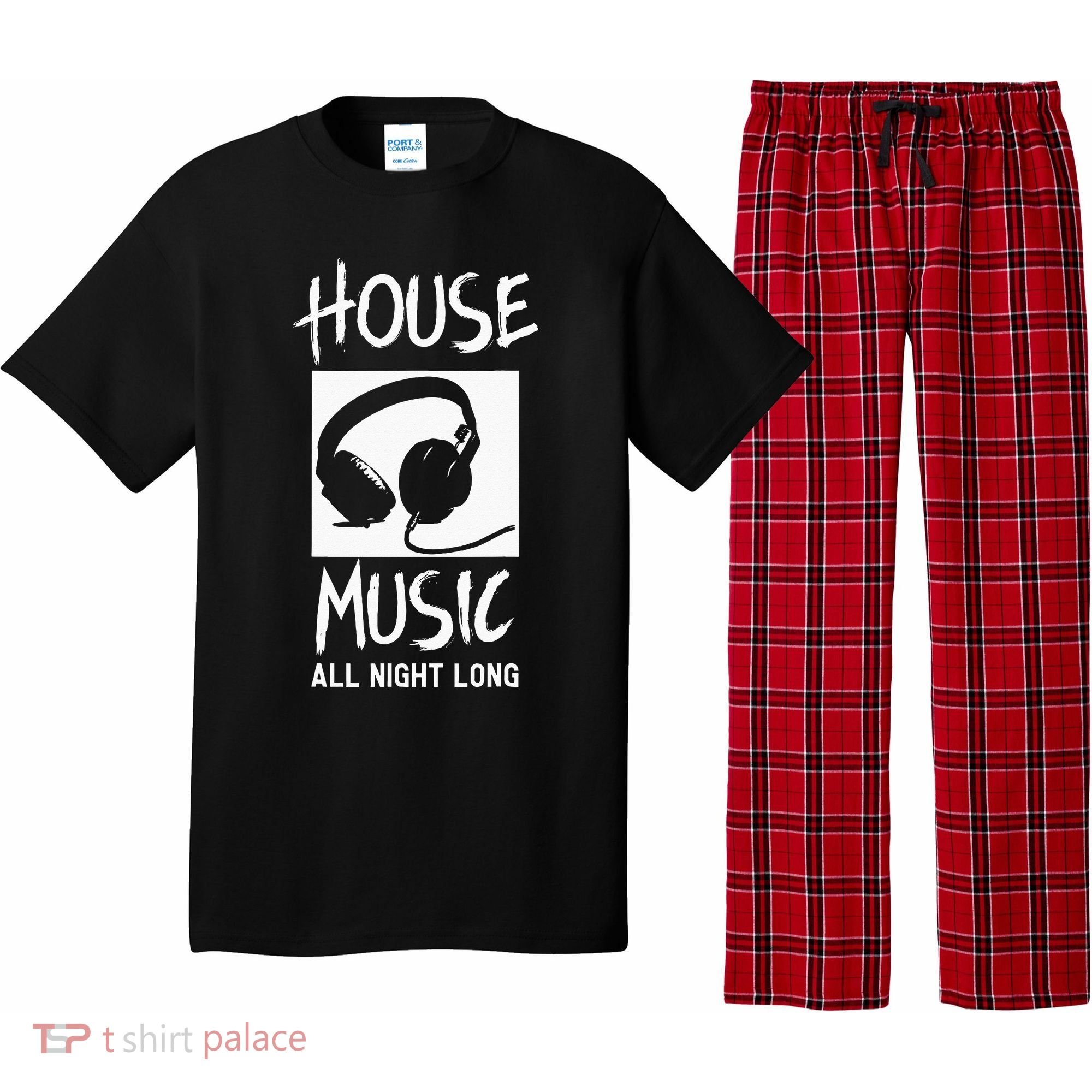 House Music All Night Long DJ Pajama Set