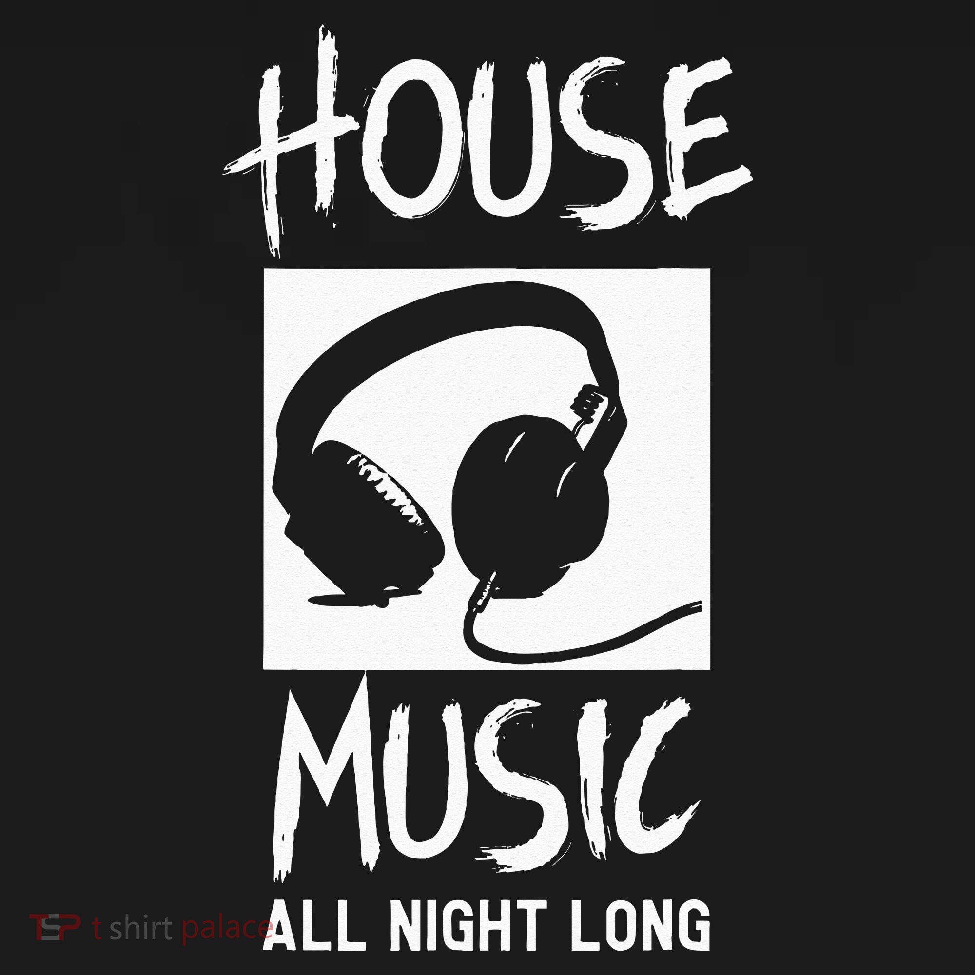 House Music All Night Long DJ Toddler Hoodie