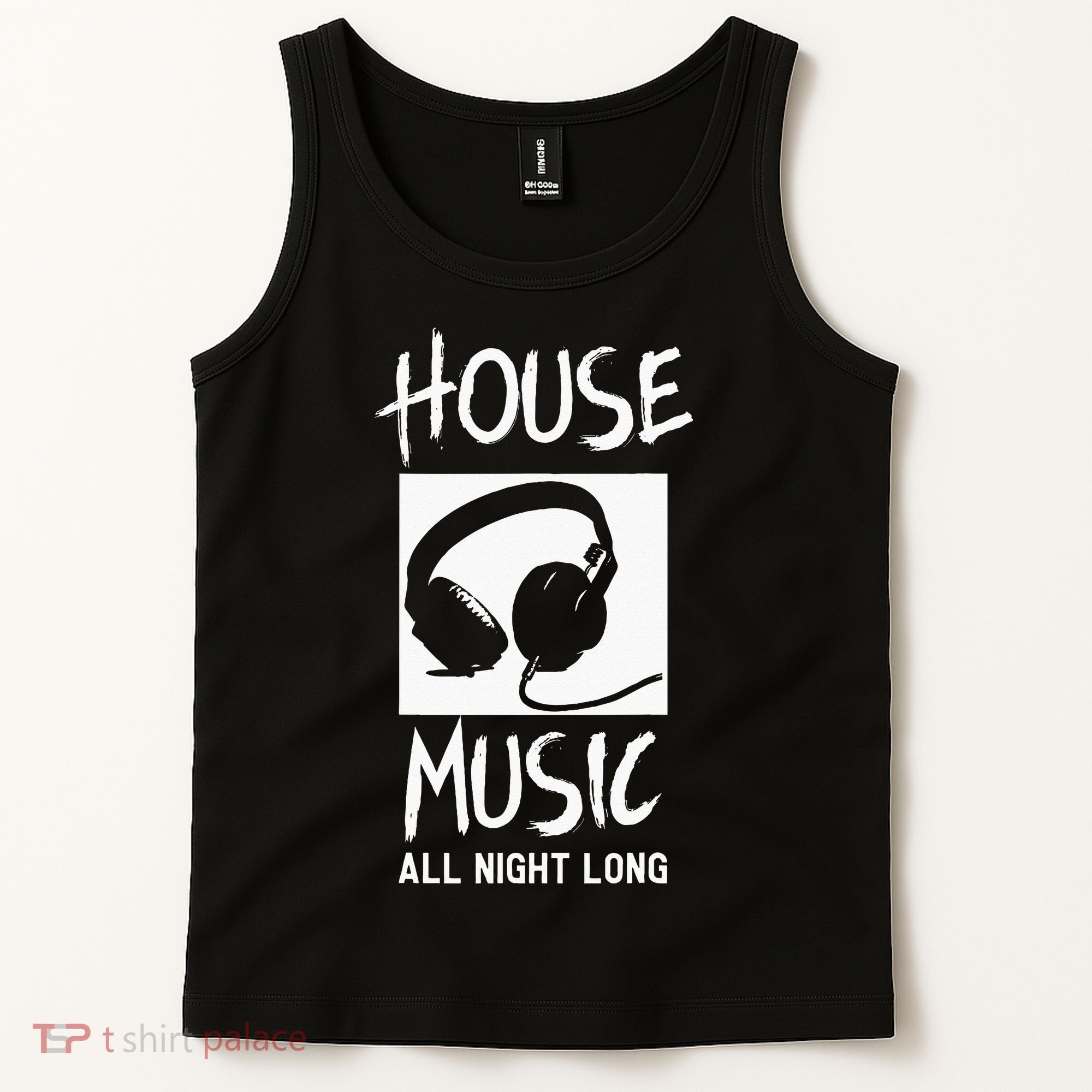House Music All Night Long DJ Tank Top