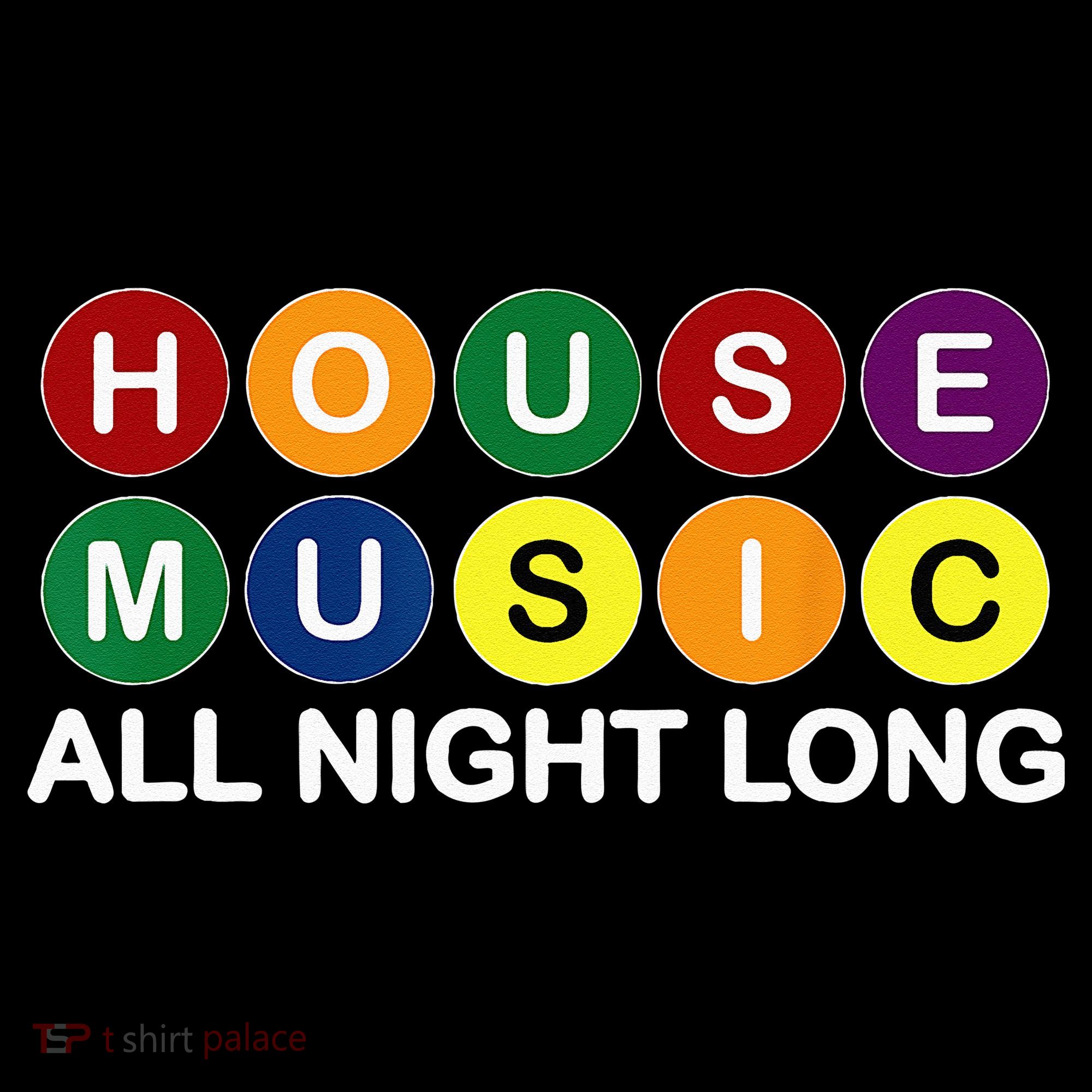 House Music All Night Long EDM DJ Sweatshirt