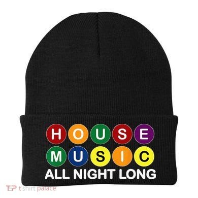 House Music All Night Long EDM DJ Beanie