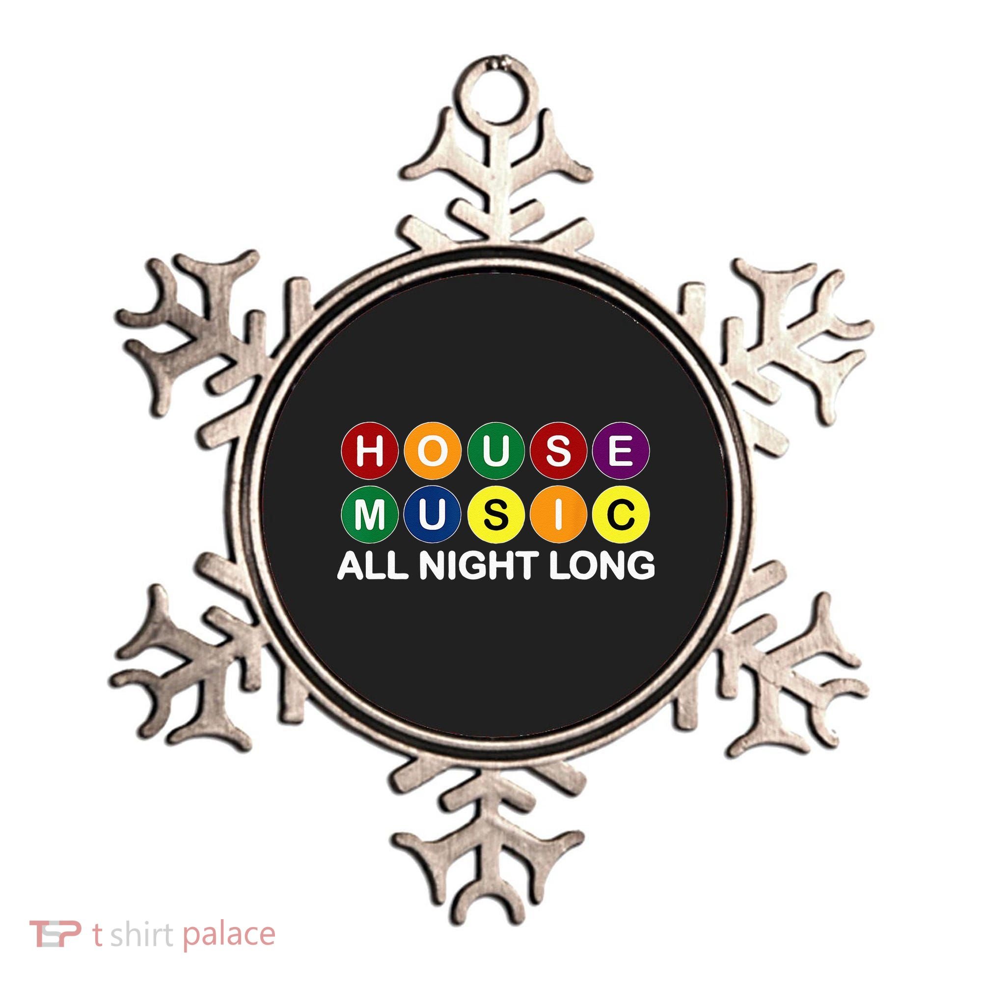 House Music All Night Long EDM DJ Ornament