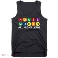 House Music All Night Long EDM DJ Tank Top thumb 0
