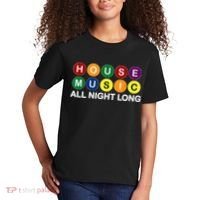 House Music All Night Long EDM DJ Kids T-Shirt thumb 2