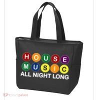 House Music All Night Long EDM DJ Tote Bag thumb 3