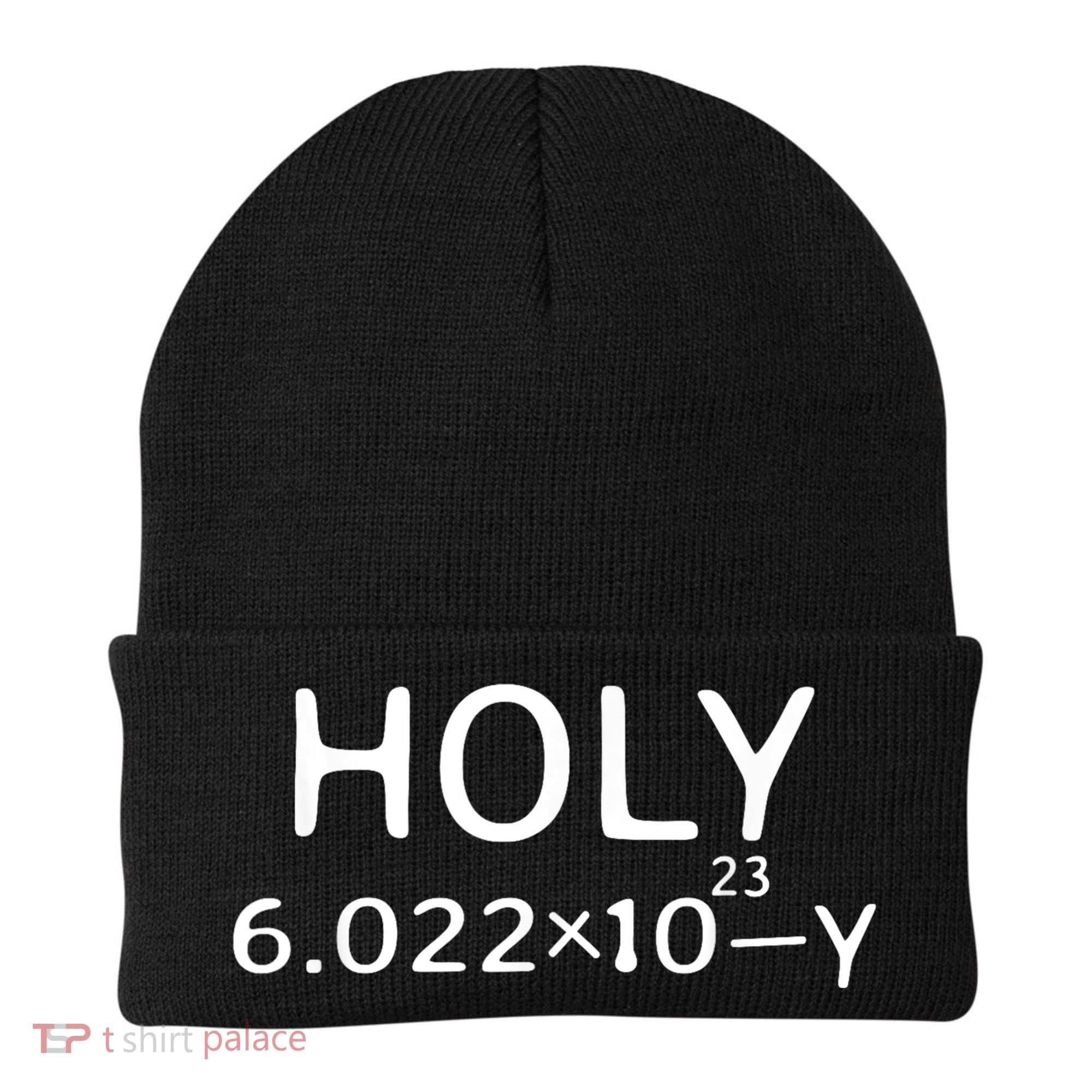 Holy Moley Avogadro Mole Carbon Funny Chemistry Beanie