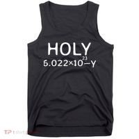 Holy Moley Avogadro Mole Carbon Funny Chemistry Tank Top thumb 0