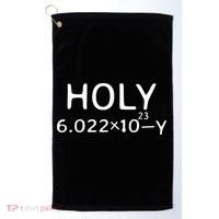 Holy Moley Avogadro Mole Carbon Funny Chemistry Golf Towel thumb 0