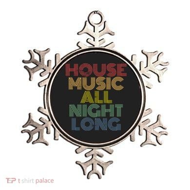 House Music All Night Long Techno Rave EDM Clubbing Ornament