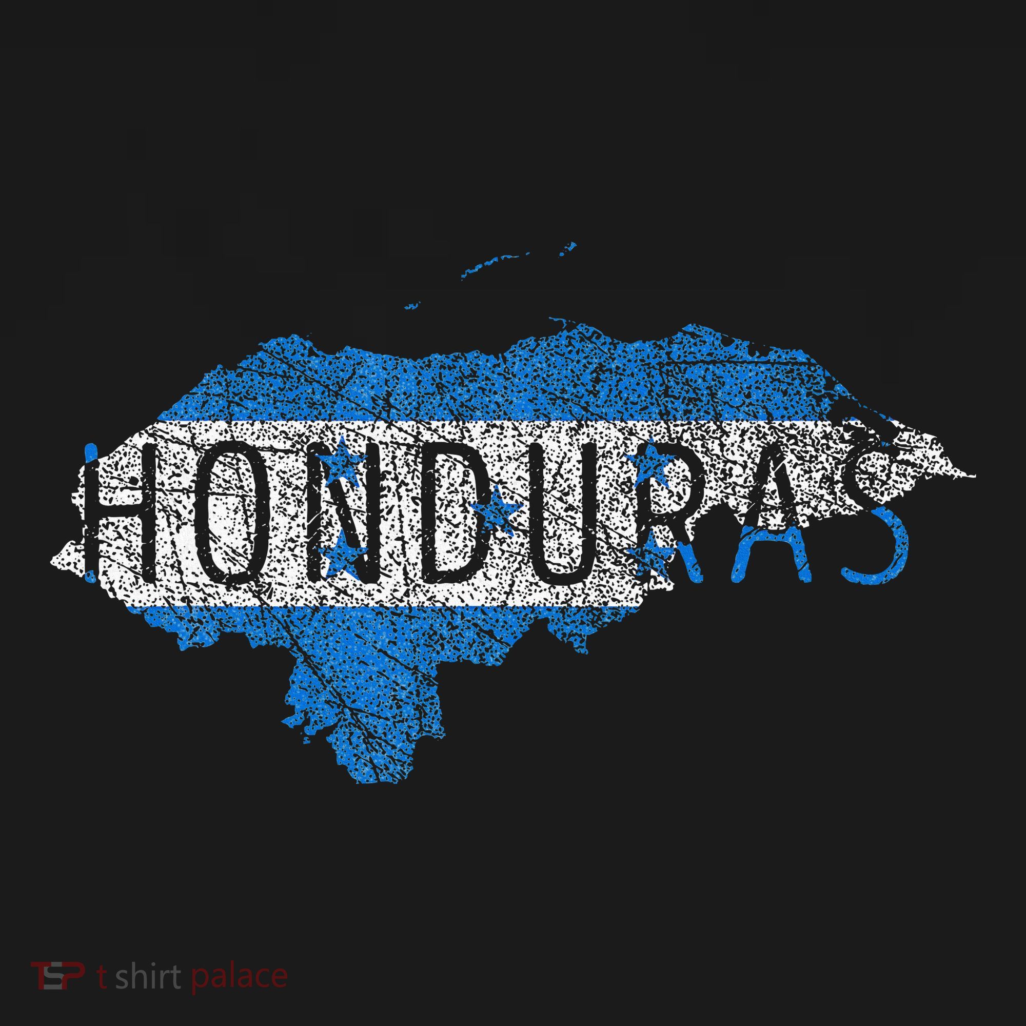 Honduran Map And Flag Souvenir Distressed Honduras Sweatshirt