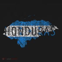 Honduran Map And Flag Souvenir Distressed Honduras T-Shirt thumb 7