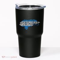 Honduran Map And Flag Souvenir Distressed Honduras Tumbler thumb 0