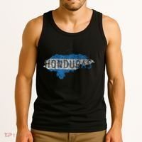 Honduran Map And Flag Souvenir Distressed Honduras Tank Top thumb 3
