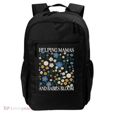 Helping Mamas And Babies Bloom Wildflowers Floral Boho Backpack