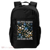 Helping Mamas And Babies Bloom Wildflowers Floral Boho Backpack thumb 0