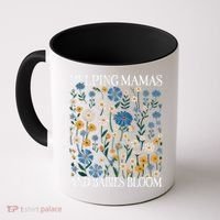 Helping Mamas And Babies Bloom Wildflowers Floral Boho Coffee Mug thumb 0