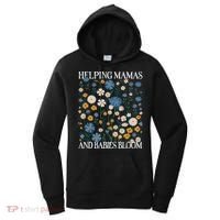Helping Mamas And Babies Bloom Wildflowers Floral Boho Women's Hoodie thumb 0