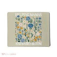 Helping Mamas And Babies Bloom Wildflowers Floral Boho Mousepad thumb 0