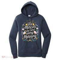 His Mercies Are New Every Morning Bible Verse Charity Events Women's Hoodie thumb 0
