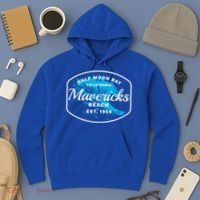 Half Moon Bay Mavericks Beach Surfing Gift Travel Gift Hoodie thumb 3