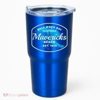 Half Moon Bay Mavericks Beach Surfing Gift Travel Gift Tumbler thumb 0