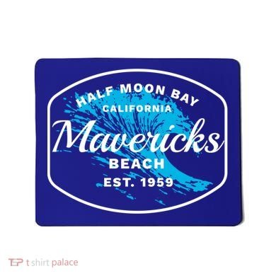 Half Moon Bay Mavericks Beach Surfing Gift Travel Gift Mousepad