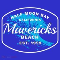 Half Moon Bay Mavericks Beach Surfing Gift Travel Gift Kids Sweatshirt thumb 2