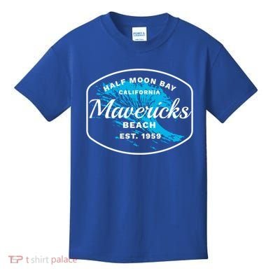 Half Moon Bay Mavericks Beach Surfing Gift Travel Gift Kids T-Shirt