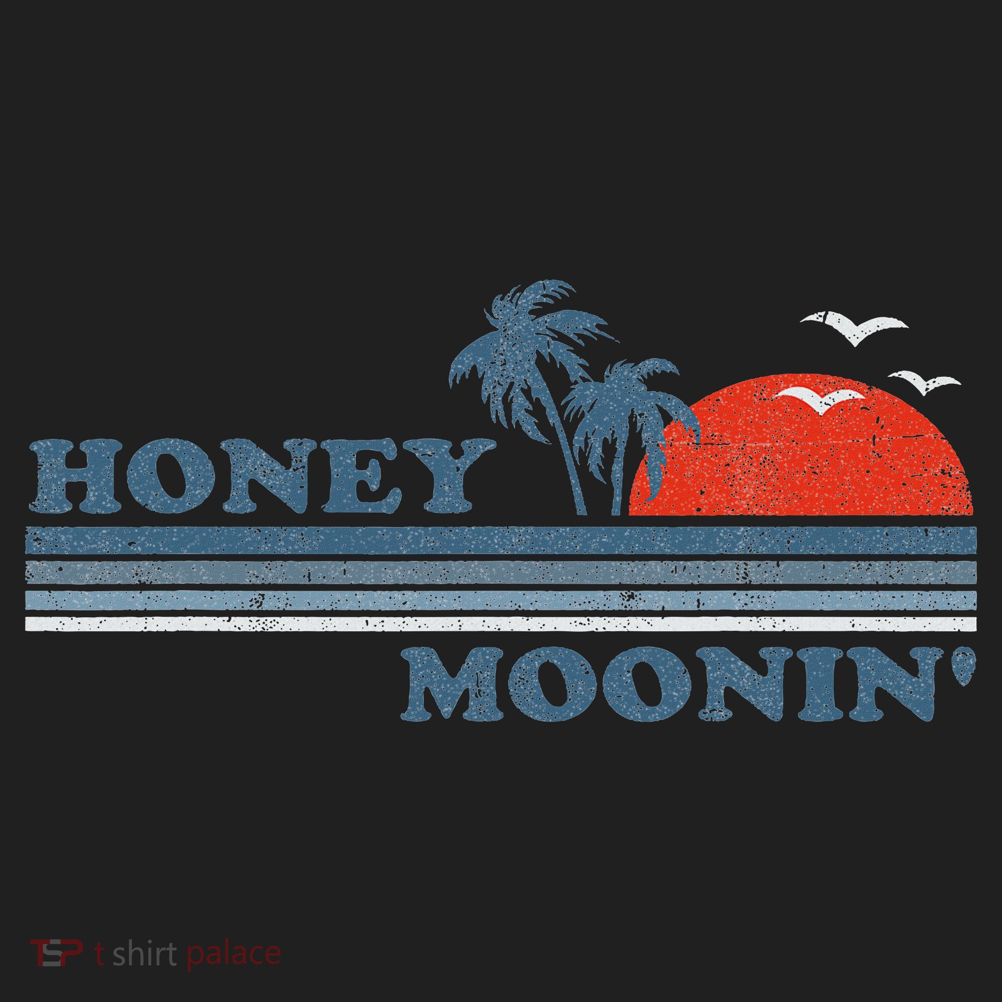 Honey Moonin Beach Honeymoon Vacation Women Couples Gift Women's Sweatshirt