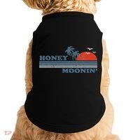 Honey Moonin Beach Honeymoon Vacation Women Couples Gift Doggie Tank thumb 0